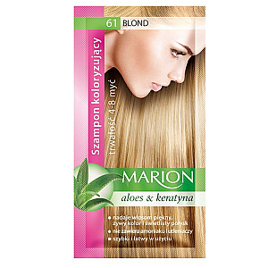 MARION Šampūns-krāsa 4-8 mazgāšanas reizēm 61 Blonde 40ml
