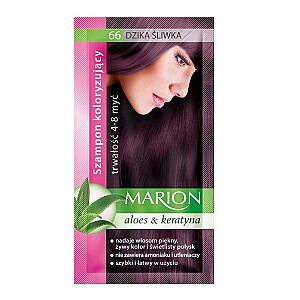MARION Šampūns-krāsa 4-8 mazgāšanas reizēm 66 Wild plum 40ml