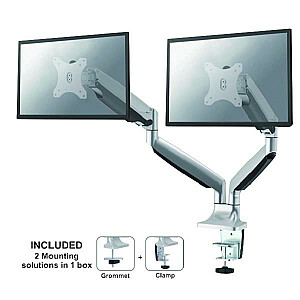 MONITOR ACC DESK MOUNT/10-32" NM-D750DSILVER NEWSTAR