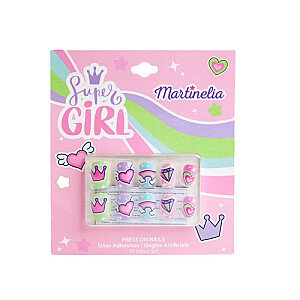 MARTINELIA SuperGirl Накладные ногти детские накладные ногти 10 шт.