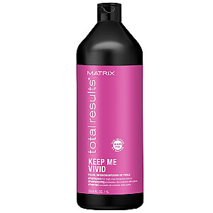 MATRIX TotalResults Keep Me Vivid Shampoo-šampūns, izceļ krāsotu matu krāsu, 1000ml