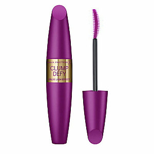 MAX FACTOR False Lash Effect Clump Defy Mascara biezinošā un pagarinošā skropstu tuša 001 Black 13,1 ml