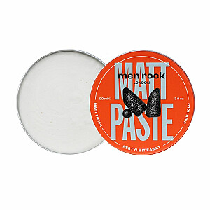 MENROCK Matt Paste Hight Hold Matt Finish matēta matu pasta vīriešiem 90 ml