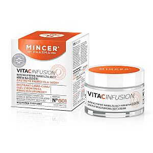 MINCER PHARMA Vita C Infusion intensīvi mitrinošs dienas krēms Nr.601 50ml 