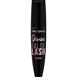 MISS SPORTY Divine False Lash Mascara biezinošā skropstu tuša Black 12ml