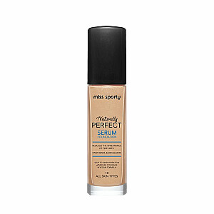 MISS SPORTY Naturally Perfect serumas drėkinamasis tonuotas serumas 10 30 ml