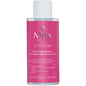 MIYA Beauty Lab Тоник осветляющий с гликолевой кислотой 5% 150мл