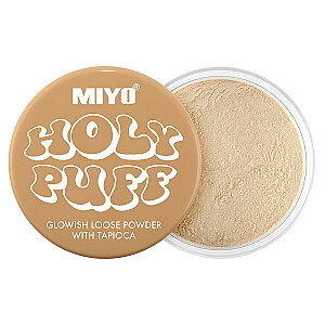 MIYO Glowish Loose Powder Holy Puff осветляющая рассыпчатая пудра 6г