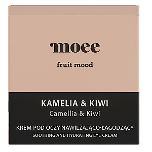 MOEE Fruit Mood nomierinošs un mitrinošs acu krēms Camellia and Kiwi 30ml