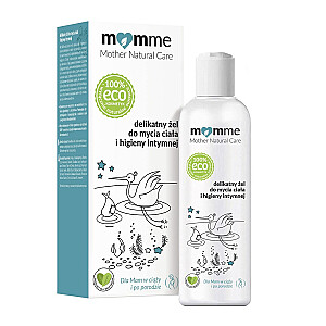 MOMME Mother Natural Care maigs gēls ķermeņa mazgāšanai un intīmai higiēnai 150ml