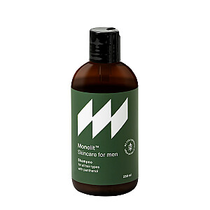 MONOLIT Skincare For Men Šampūns-šampūns vīriešiem ar pantenolu visiem matu tipiem un galvas ādai 250ml