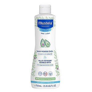 MUSTELA Bebe Awakening Foam Bath жидкая пена для ванны 750мл