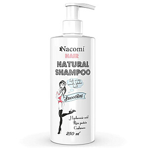 NACOMI Hair Natural Shampoo Izlīdzinošs, izlīdzinošs un mitrinošs matu šampūns 250ml