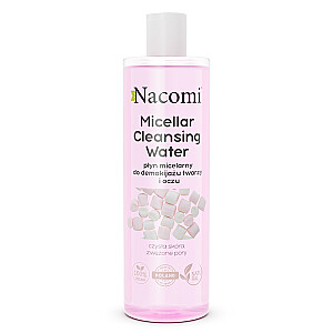 NACOMI Micellar Cleansing Water мицеллярная жидкость для снятия макияжа с лица и глаз Зефир 400мл