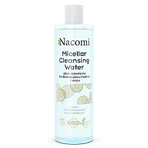 NACOMI Micellar Cleansing Water micelārais fluīds kosmētikas noņemšanai no sejas un acīm Gurķim 400ml