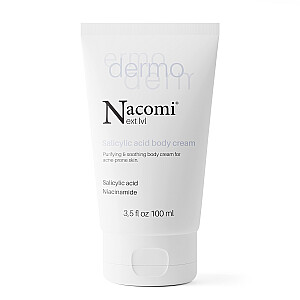 NACOMI Next Level Dermo очищающий и успокаивающий крем для тела с салициловой кислотой и ниацинамидом 100мл