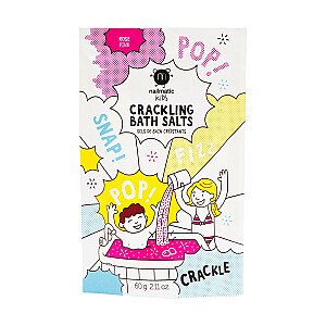 NAILMATIC Kids Соль для ванн Crackling Соль для ванн детская Розовая 60г