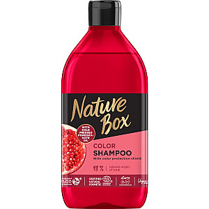 NATURE BOX Color Shampoo Šampūns matiem ar granātābolu eļļu 385ml