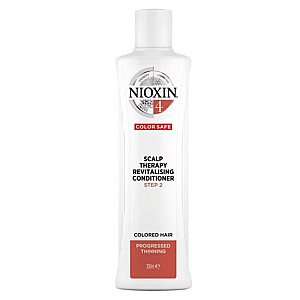 NIOXIN System 4 Scalp Therapy Revitalizing Conditioner kondicionieris ievērojami retinātiem krāsotiem matiem 300ml