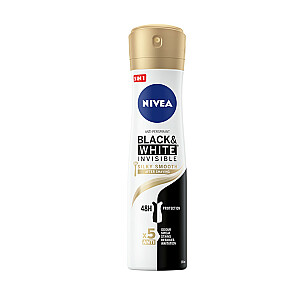 NIVEA Black&White Invisible Silky Smooth спрей-антиперспирант 150мл