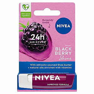NIVEA Blackberry Shine lūpu krāsa 5,5 ml