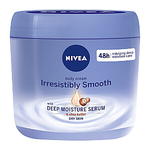 NIVEA Irresistible Smooth Body Cream izlīdzinošs ķermeņa krēms ar šī sviestu 400 ml