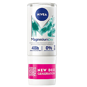 NIVEA Magnesium Dry Fresh roll-on pretsviedru līdzeklis sievietēm 50ml