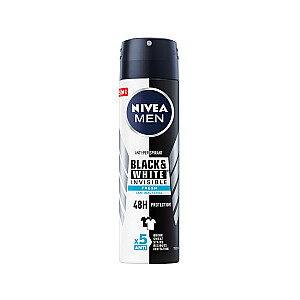 NIVEA Men Black&White Invisible Fresh спрей-антиперспирант 150 мл