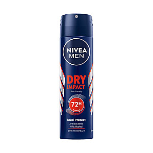 NIVEA Men Dry Impact antiperspirants ar aerosolu 150 ml