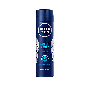 NIVEA Men Fresh Active pretsviedru aerosols 48h 150ml