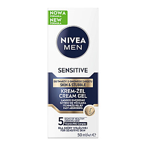 Bārdas krēms-želeja NIVEA Men Sensitive 50ml