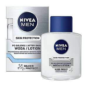 NIVEA Men Skin Protection losjons pēc skūšanās Silver Protect 100 ml