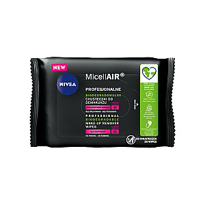 NIVEA MicellAir Салфетки для снятия макияжа биоразлагаемые салфетки для снятия макияжа 20 шт.