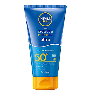 NIVEA Sun Protect &amp; Moisture увлажняющий солнцезащитный крем SPF50+ 150мл