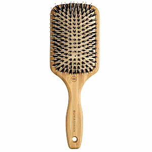 OLIVIA GARDEN Комбинированная щетка Bamboo Touch Detangle с щетиной кабана для распутывания волос L