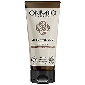 ONLYBIO Регенерирующий гель для мытья тела с фитостеринами и подсолнечным маслом 200мл