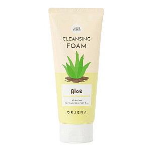 ORJENA Cleansing Foam Aloes Smile Day очищающая пенка для лица 180мл