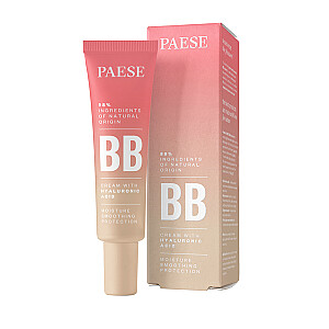 PAESE BB Cream With Hyaluronic Acid натуральный краситель BB крем с гиалуроновой кислотой 03W Natural 30мл