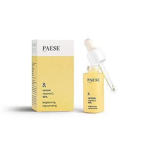 PAESE Care Serum Vitamin C 10% Brightening Омолаживающая осветляющая и омолаживающая масляная сыворотка с витамином C 15мл