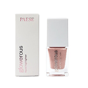 Жидкий хайлайтер для лица и тела PAESE Glowerous Limited Edition Sparkle Rose 16 мл