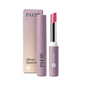 PAESE Nanorevit Sheer Lipstick тонирующая помада 31 Natural Pink 4,3г