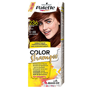 PALETTE Color Shampoo krāsojošs šampūns 24 mazgāšanas reizēm 4-68 Chestnut