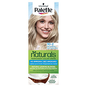 Краска для волос PALETTE Permanent Naturals Color Creme Go Blonde с маслом кокоса и арганы 10-2 (219) Super Ash Blonde