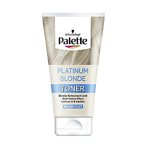 PALETTE Toner Platinum Blonde Toniks blondiem matiem ar platīna efektu 150ml