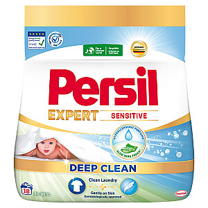 Стиральный порошок PERSIL Expert Deep Clean Sensitive для белых тканей 990г