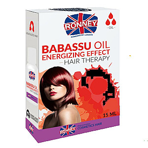 RONNEY Babassu Oil Energizing Effect uzmundrinoša matu eļļa 15ml