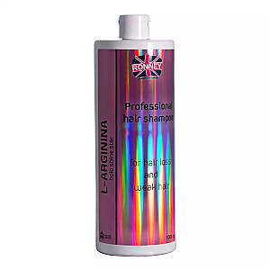 RONNEY L-Arginine Holo Shine Star Профессиональный шампунь для волос от выпадения и ослабленных волос, шампунь против выпадения волос 1000мл