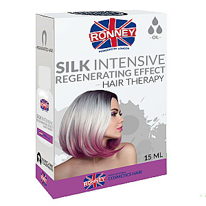 RONNEY Silk Intensiv Professional Hair Oil Regenerating Effect atjaunojoša matu eļļa 15ml