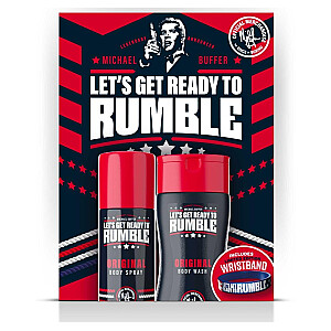 RUMBLE MEN SET Dezodorants ķermeņa aerosols 150 ml + dušas želeja 250 ml