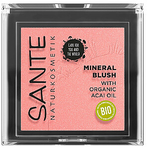 SANTE Mineral Blush dabīgais minerāls vaigu sārtums 01 Mellow Peach 5g